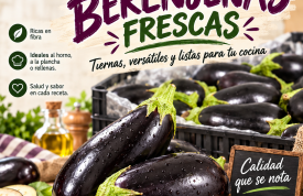 Berenjenas frescas en Frujuaida